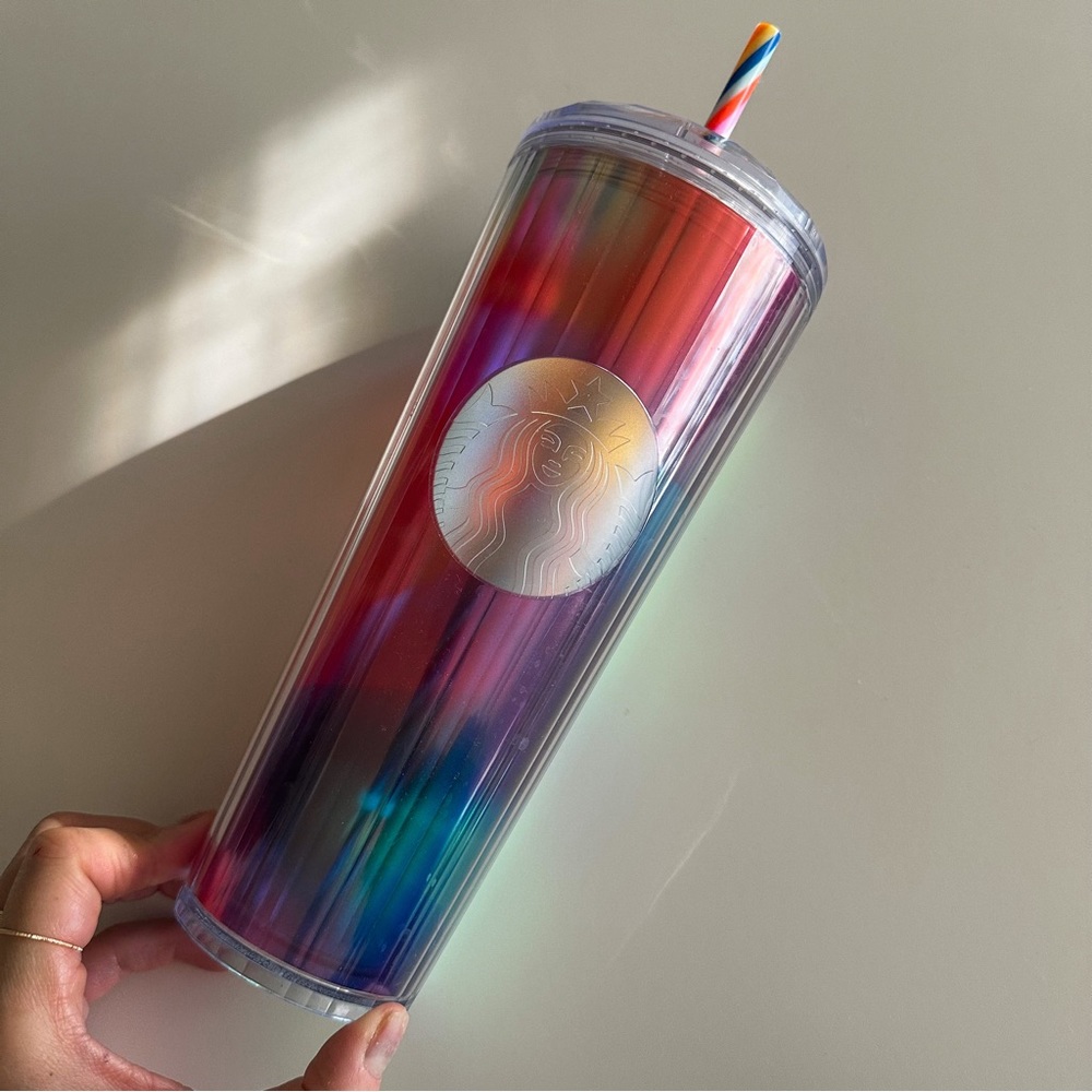 Starbucks Limited Edition Rainbow Tumbler Cup